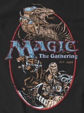 Koszulka męska Magic The Gathering - Black Knight