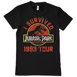 Koszulka męska Jurassic Park - I survived