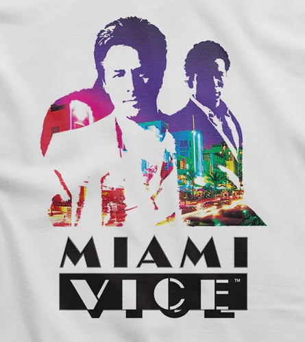 Koszulka męska Miami Vice - Ocean Drive