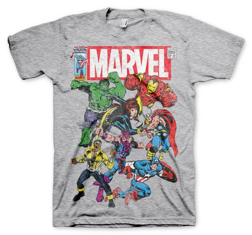 Koszulka męska Marvel - Heroes