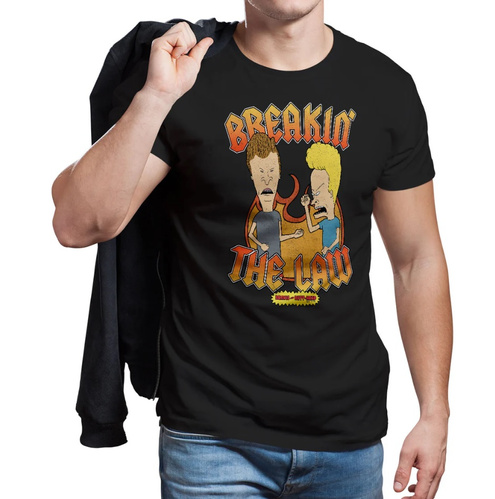 Koszulka męska Beavis and Butt-Head - Breakin' The Law