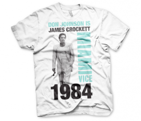 Koszulka męska Miami Vice Don Johnson Is Crockett T-Shirt