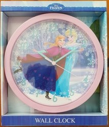Zegar na ścianę Frozen - Elsa and Anna