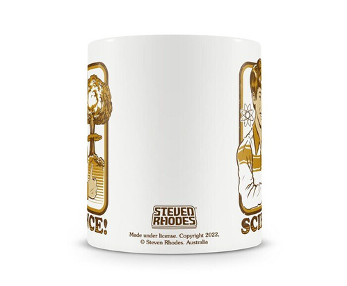 Kubek ceramiczny Steven Rhodes - Science! 330ml 