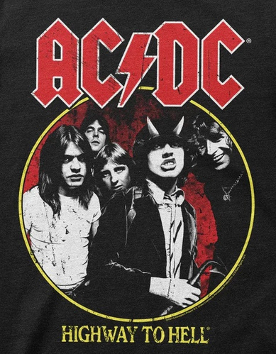 Koszulka męska AC/DC - Highway To Hell 1979 Tour