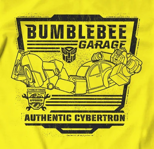 Koszulka męska Transformers - Bumblebee Garage