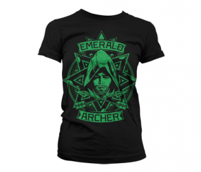 Koszulka damska Arrow - Emerald Archer bluzka Dc Comics 
