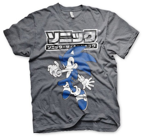 Koszulka męska Sonic Japanese