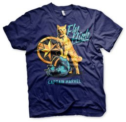 Koszulka męska Marvel - Captain Marvel - Fly High