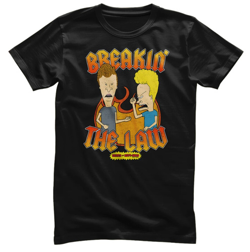 Koszulka męska Beavis and Butt-Head - Breakin' The Law