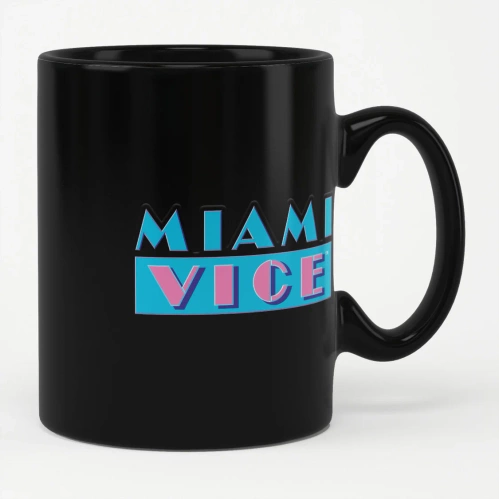 Kubek ceramiczny Miami Vice Logo 350ml