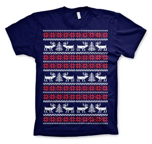 Koszulka męska świąteczna Laponia