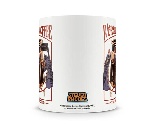 Kubek ceramiczny Steven Rhodes - Worship Coffee 330ml