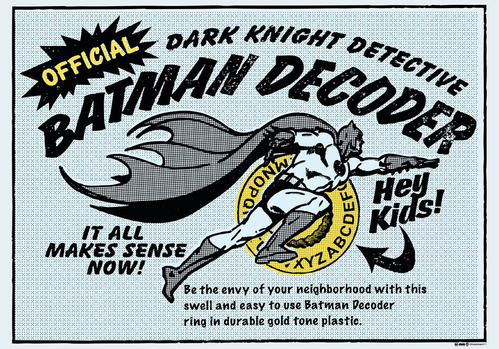 Plakat Batman - Decoder