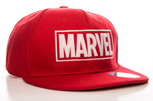 Czapka z daszkiem Marvel Red Logo