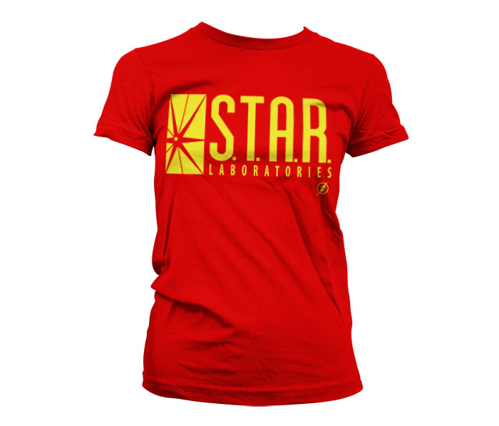 Koszulka damska The Flash - Star Laboratories bluzka Dc Comics 