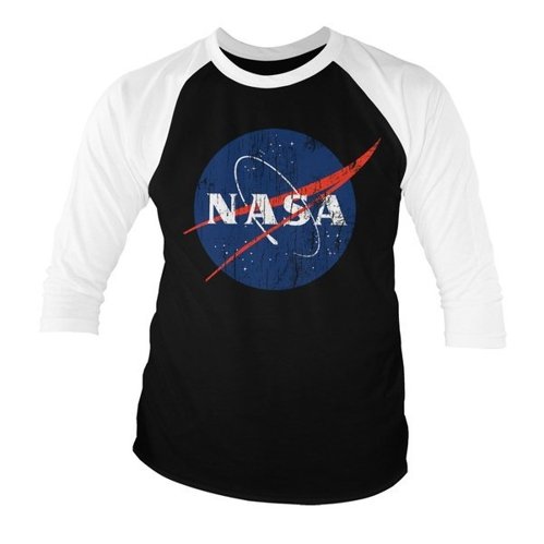 Koszulka z długim rękawem 3/4 NASA - Logo