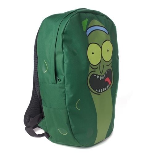 Plecak Rick and Morty - Pickle Rick - kieszeń na laptopa